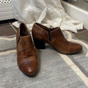 boc Brown Heeled Boots for Women